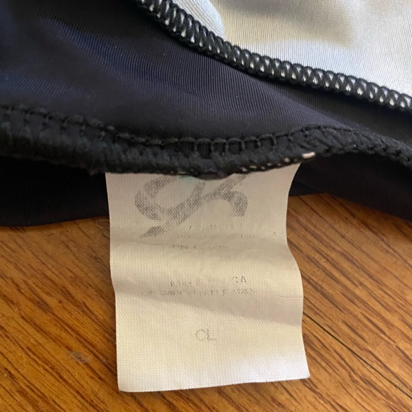 GK Leotard Black with Vibrant Accents - Picture 8 of 8